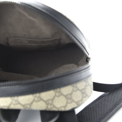 Gucci GG Supreme Monogram Small Eden Day Backpack Black 4 of 9