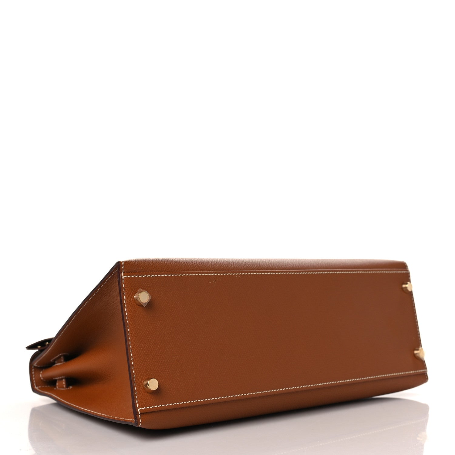 Hermes Epsom Kelly Sellier 32 Gold 4 of 9