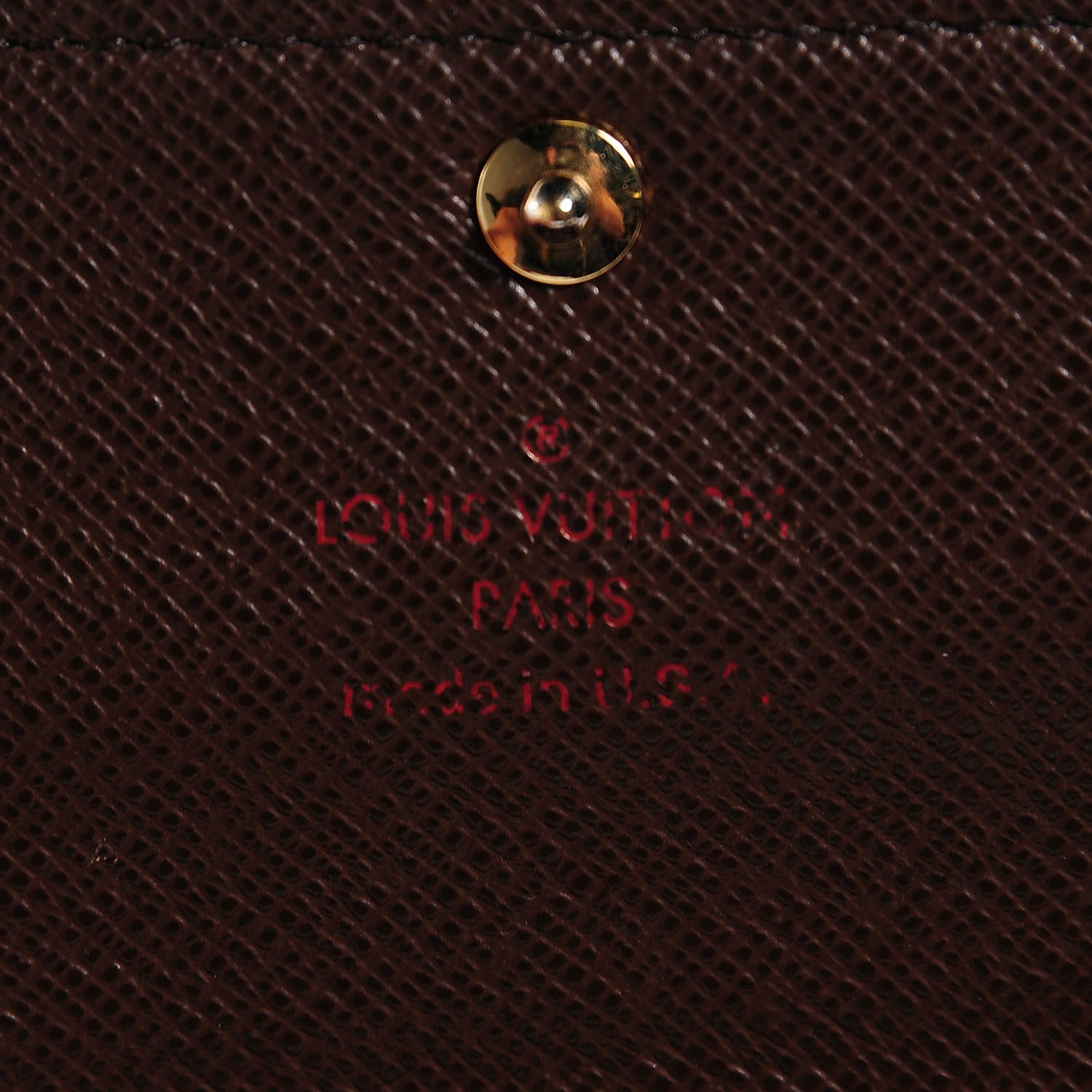 Louis Vuitton Damier Ebene Sarah Wallet 6 of 7
