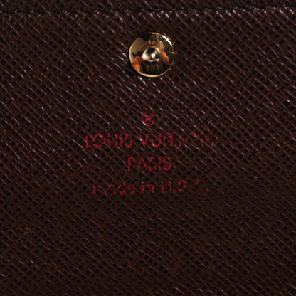 Louis Vuitton Damier Ebene Sarah Wallet 6 of 7