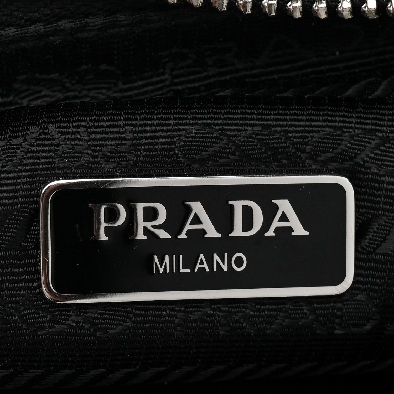 Prada Nylon Re-Edition 2005 Shoulder Bag Black 6 of 10