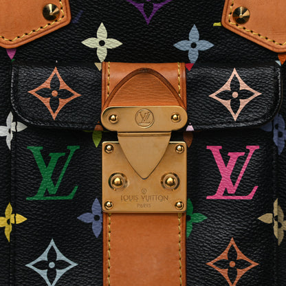 Louis Vuitton Monogram Multicolor Speedy 30 Black 6 of 16
