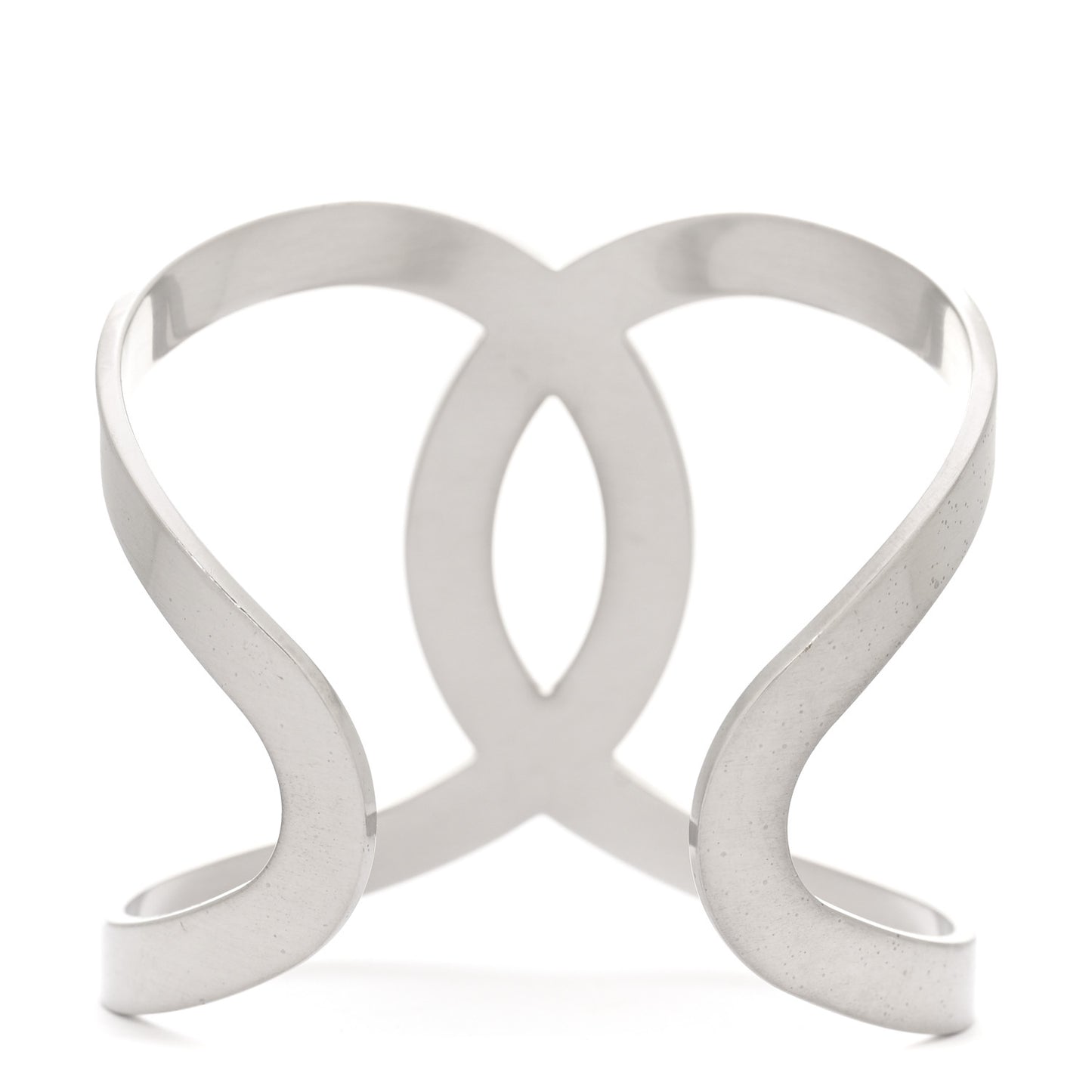 Metal CC Cuff Silver