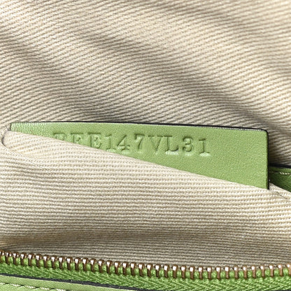 Valentino Garavani Vitello Large Rockstud Zip Wristlet Pouch Pop Apple 7 of 16