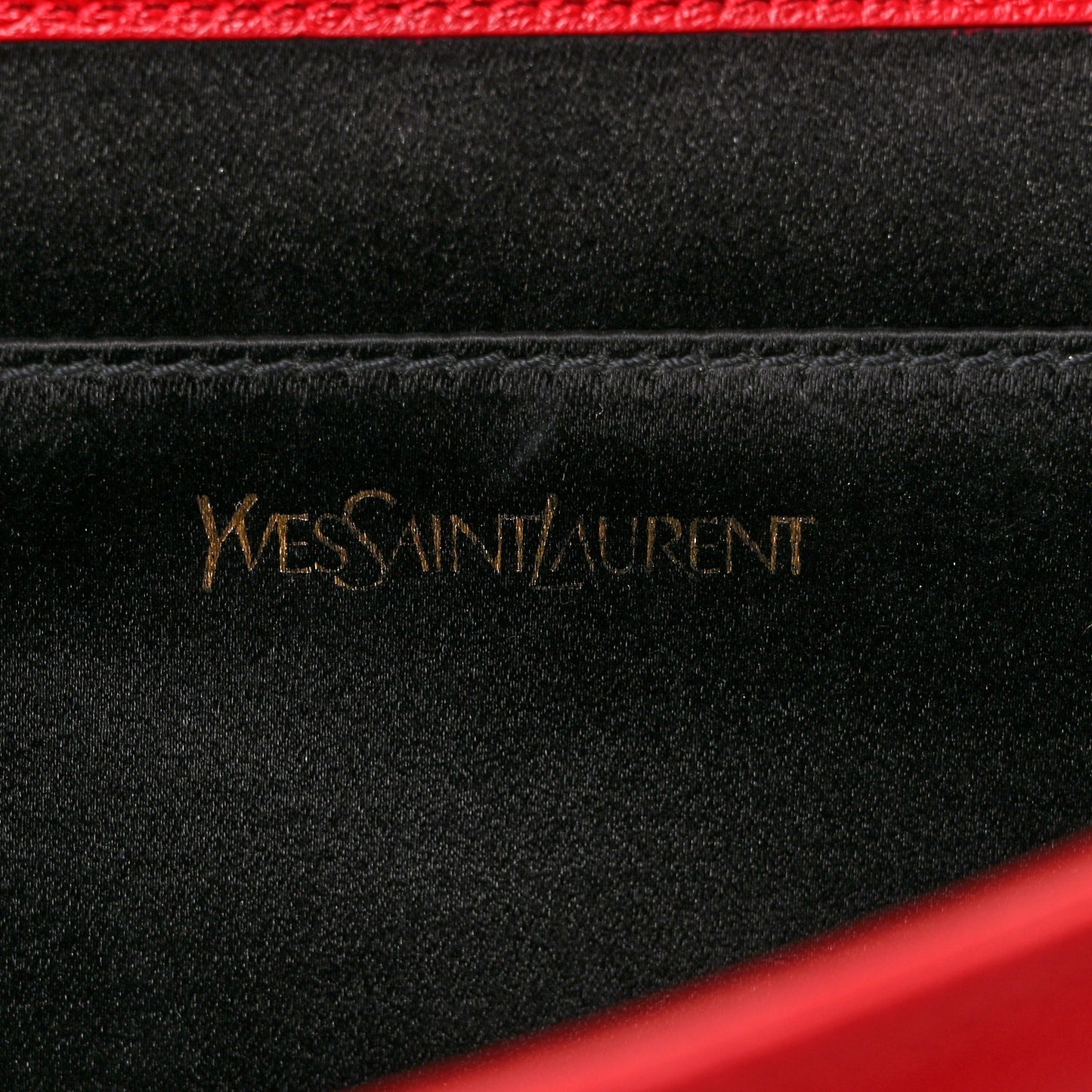 Calfskin Monogram Large Belle De Jour Clutch Red