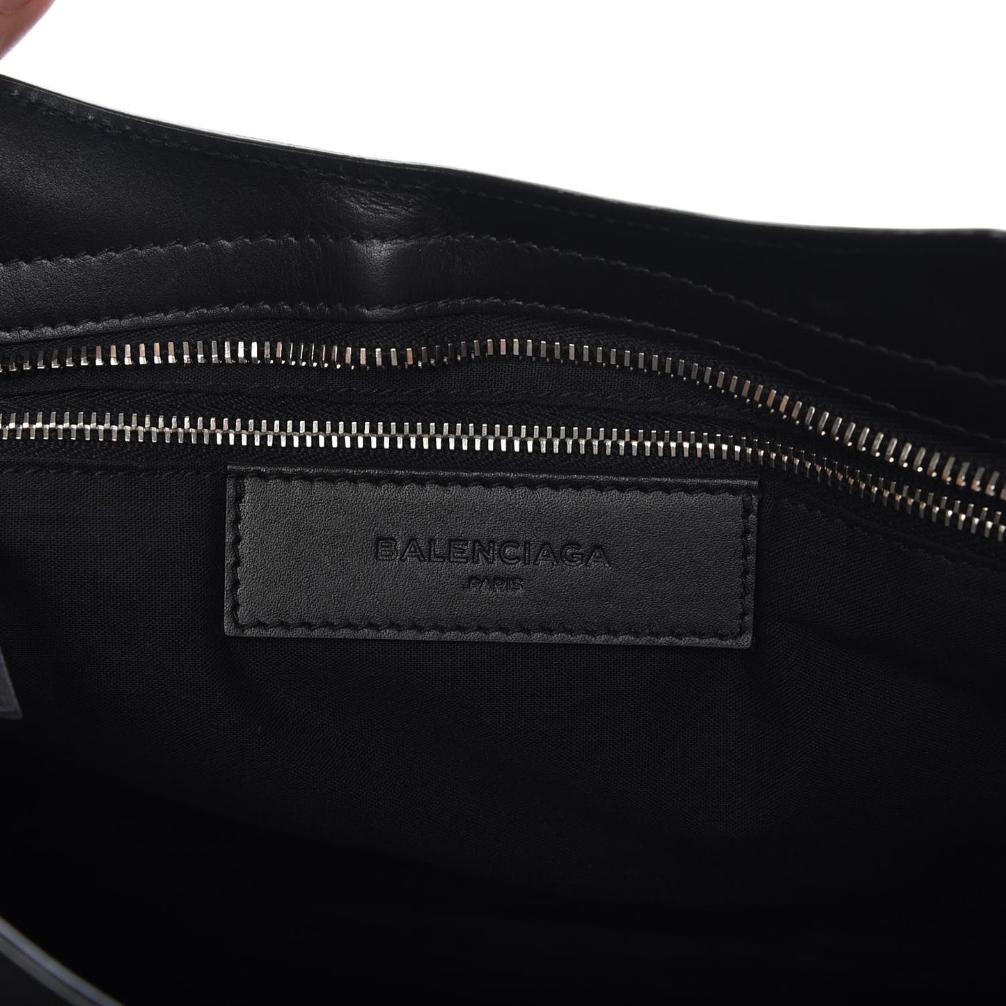 Calfskin Wool Classic Silver Hardware City Bordeaux