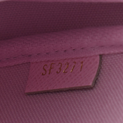 Louis Vuitton Monogram 2021 Christmas Animation Japanese Garden Mini Pochette Accessories Wisteria Pink 6 of 7