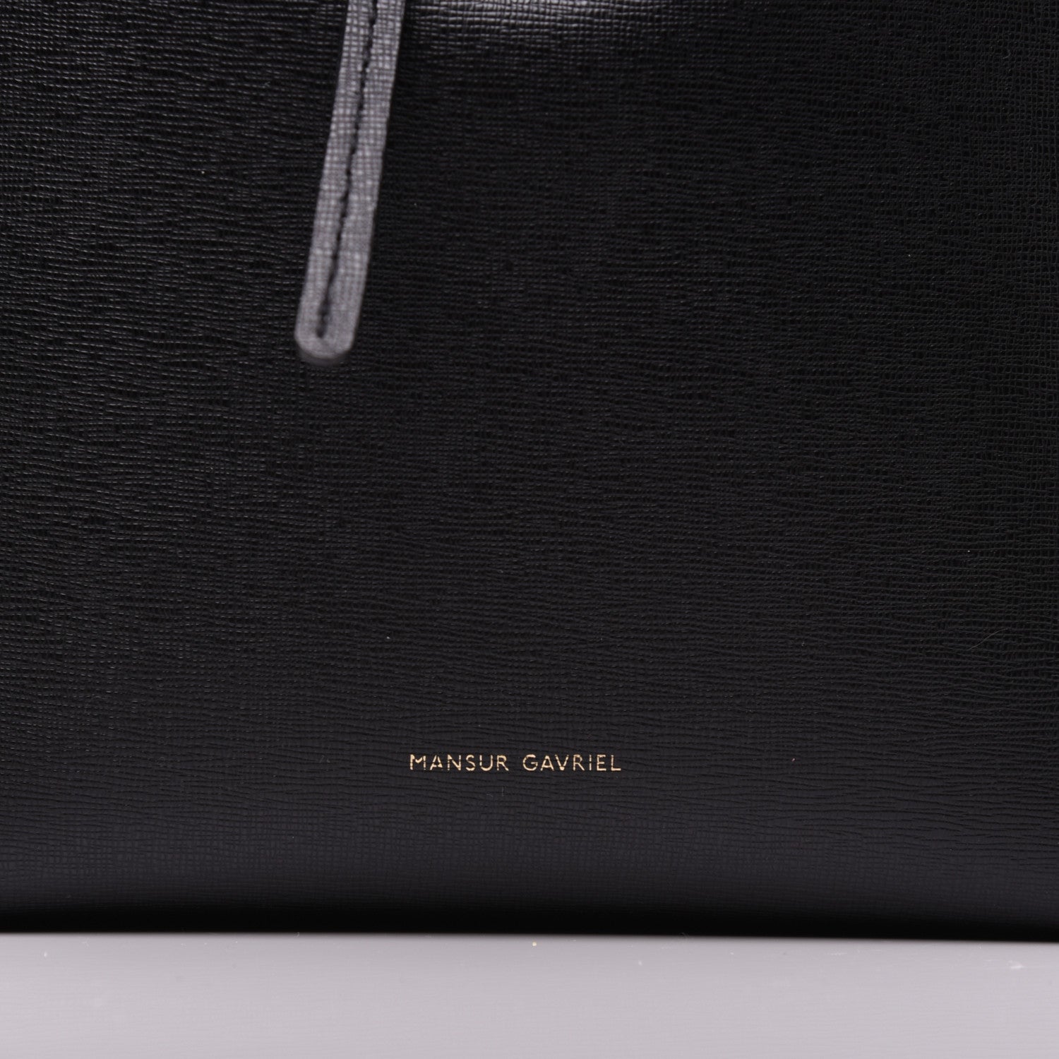 Mansur Gavriel Saffiano Bucket Bag Black Flamma 9 of 20