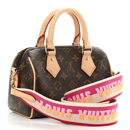 Louis Vuitton Monogram Speedy Bandouliere 20 Fuchsia 3 of 10