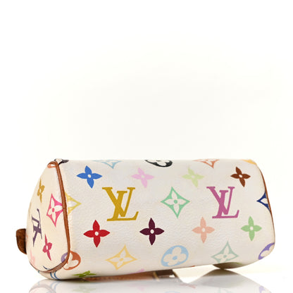 Louis Vuitton Monogram Multicolor Mini Sac HL Speedy White 4 of 9