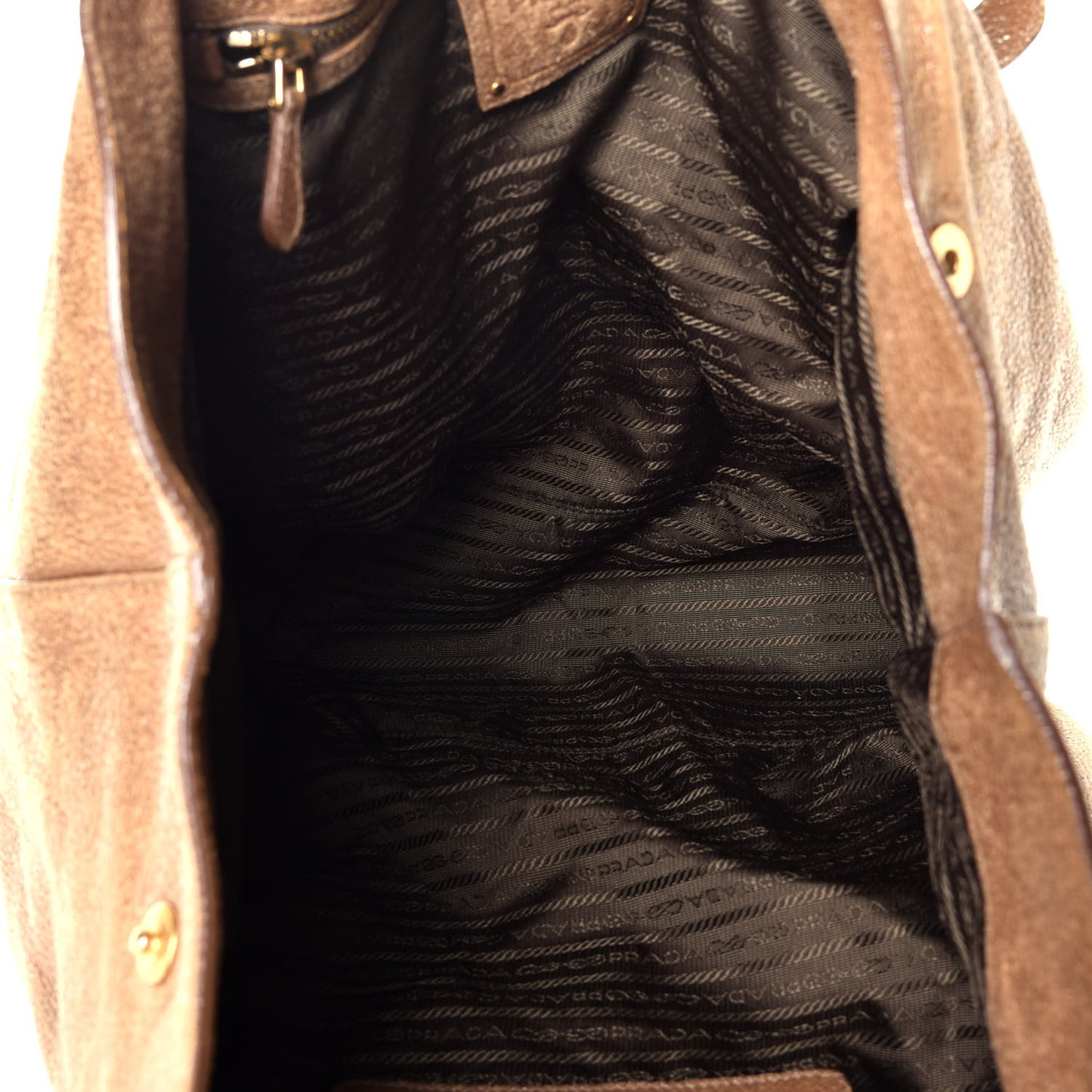 Cervo Lux Chain Bag Tan