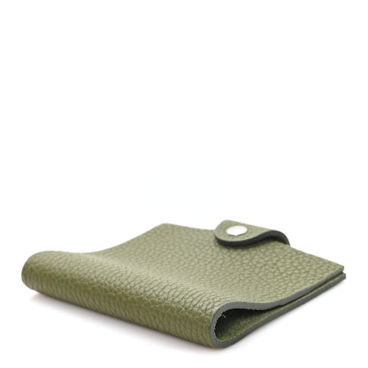 Hermes Togo Ulysse Mini Notebook Cover Vert Veronese 4 of 8