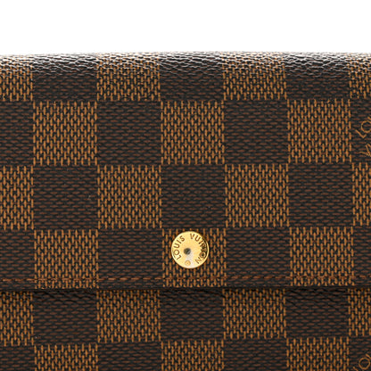 Louis Vuitton Damier Ebene Sarah Wallet 8 of 11