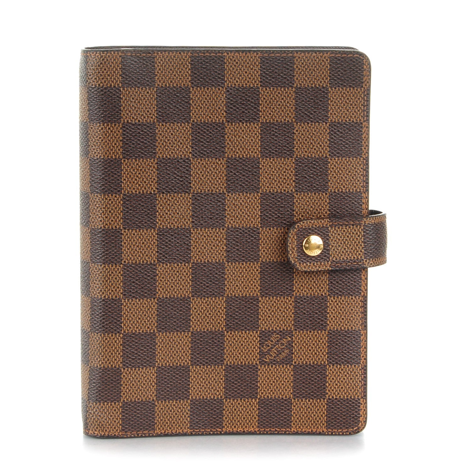 Louis Vuitton Damier Ebene Medium Ring Agenda Cover 1 of 7