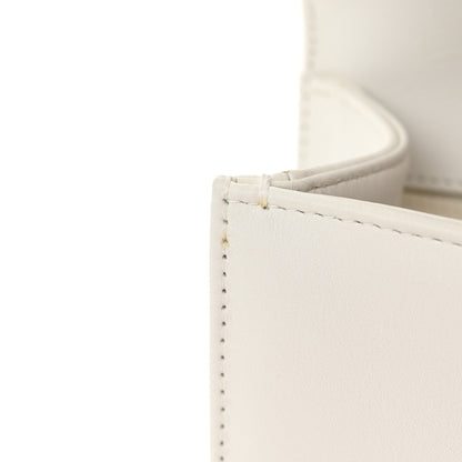 Chanel Calfskin Quilted Medium Boy Flap White 11 of 12