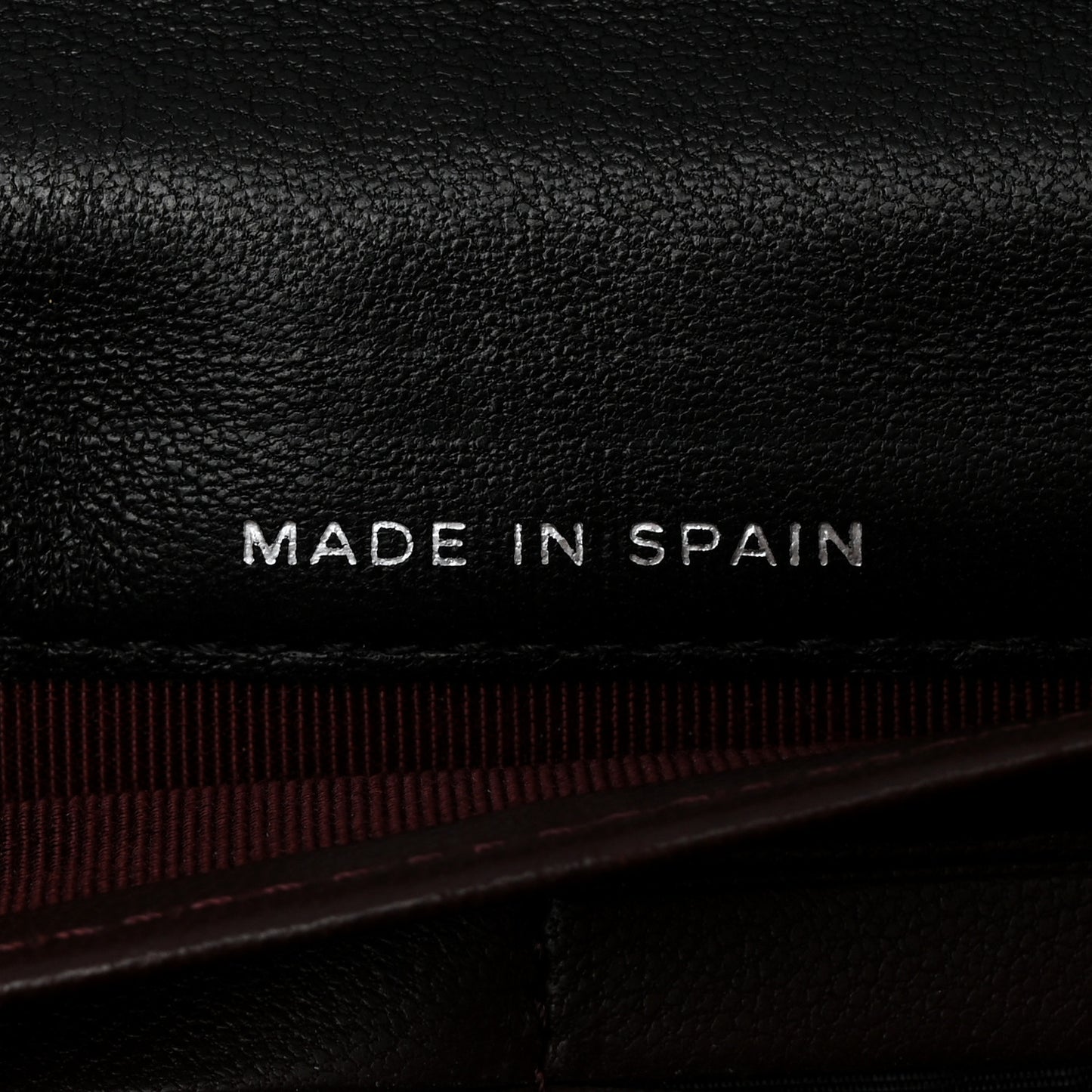 Lambskin Quilted Large Gusset Flap Wallet Black