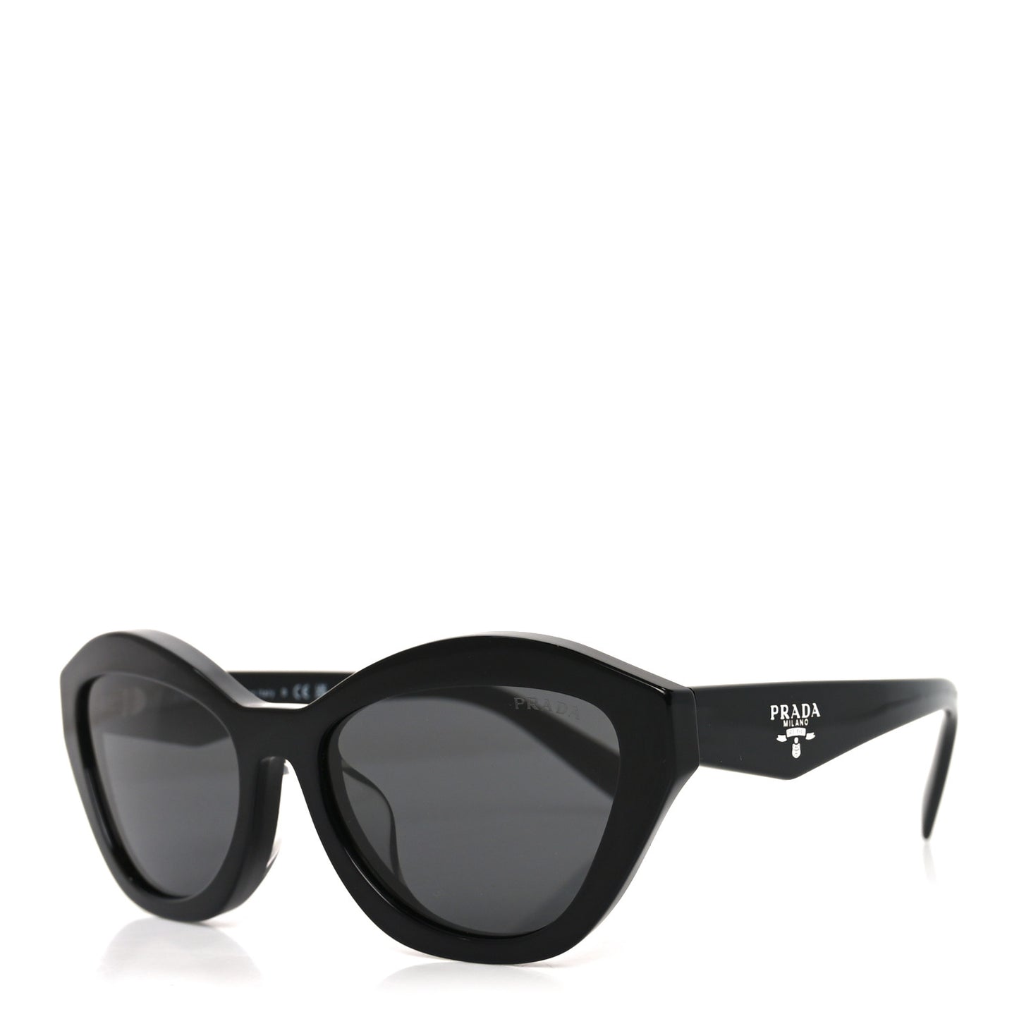 Acetate Logo Sunglasses SPR A02-F Black