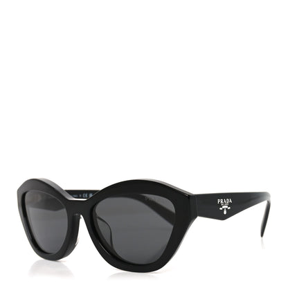 Prada Acetate Logo Sunglasses SPR A02-F Black 1 of 7