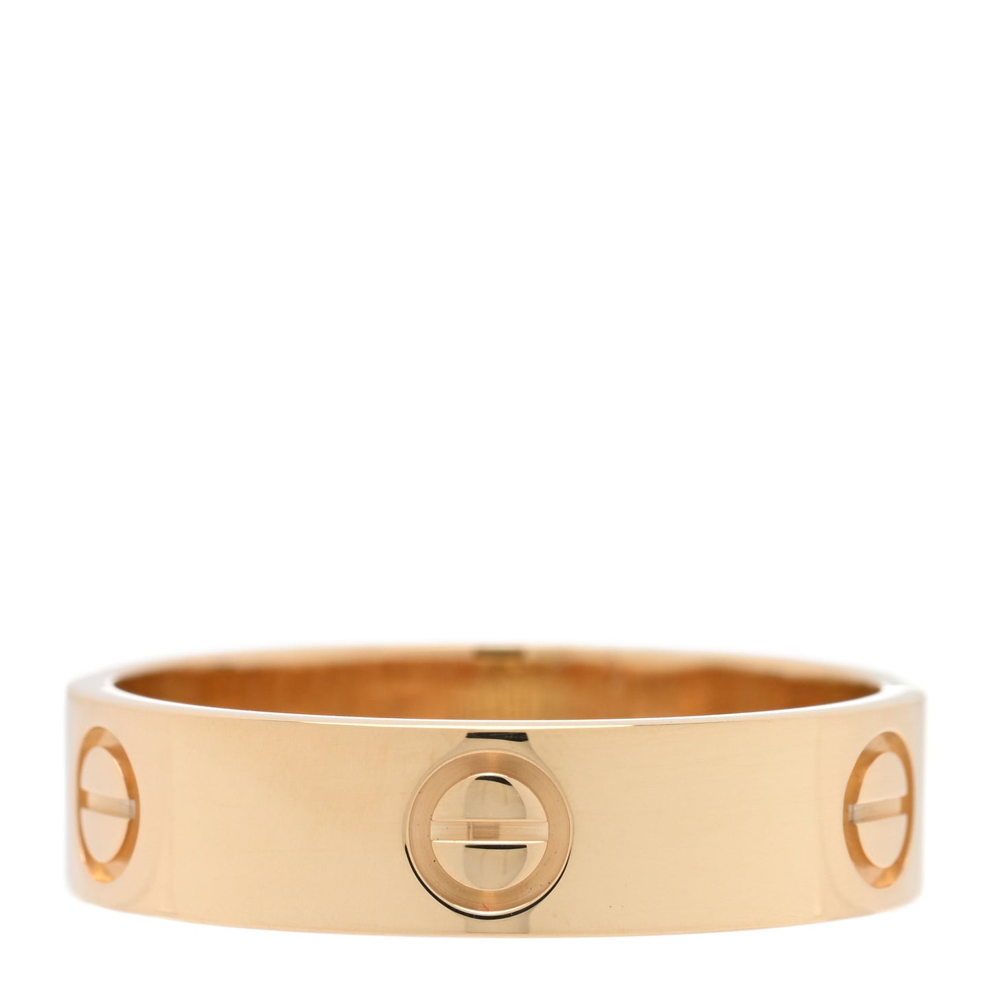 18K Yellow Gold 5.5mm LOVE Ring 61 9.5