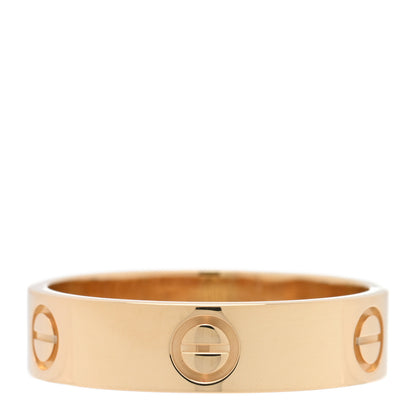 Cartier 18K Yellow Gold 5.5mm LOVE Ring 61 9.5 3 of 5