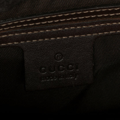 Gucci GG Supreme Monogram Belt Bag Dark Brown 6 of 10