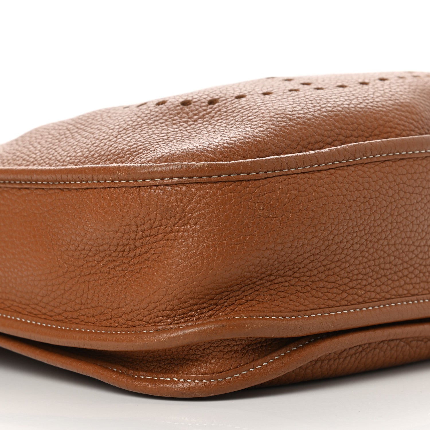 Hermes Taurillon Clemence Evelyne III PM Gold 9 of 13