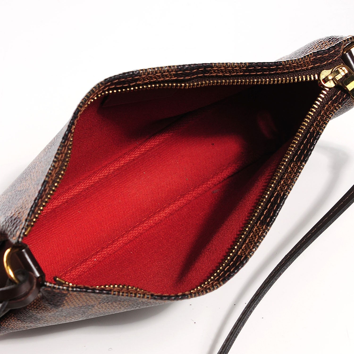 Louis Vuitton Damier Ebene Navona Pochette Accessories 5 of 6