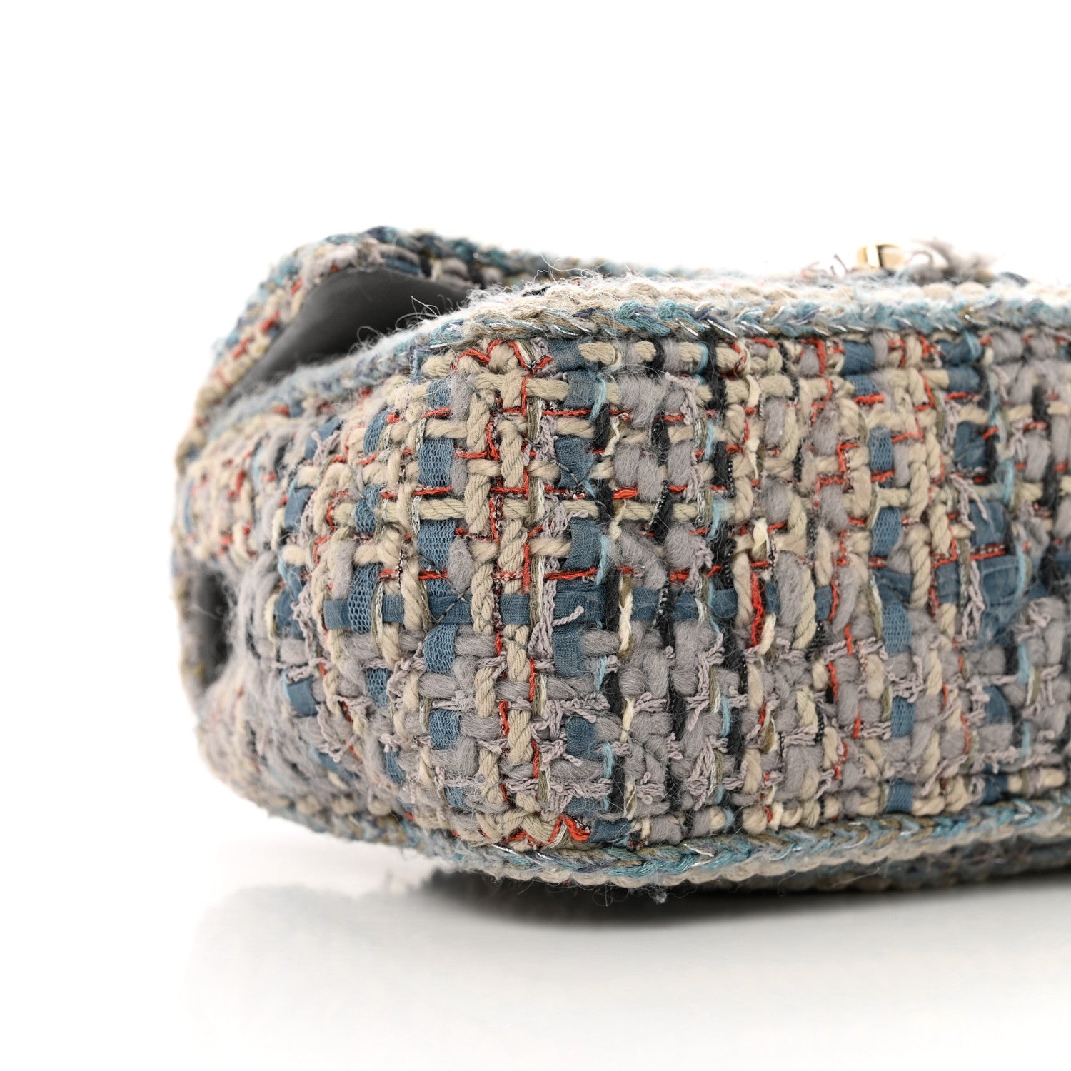 Chanel Tweed Braided Mini Rectangular Flap Multicolor 9 of 11