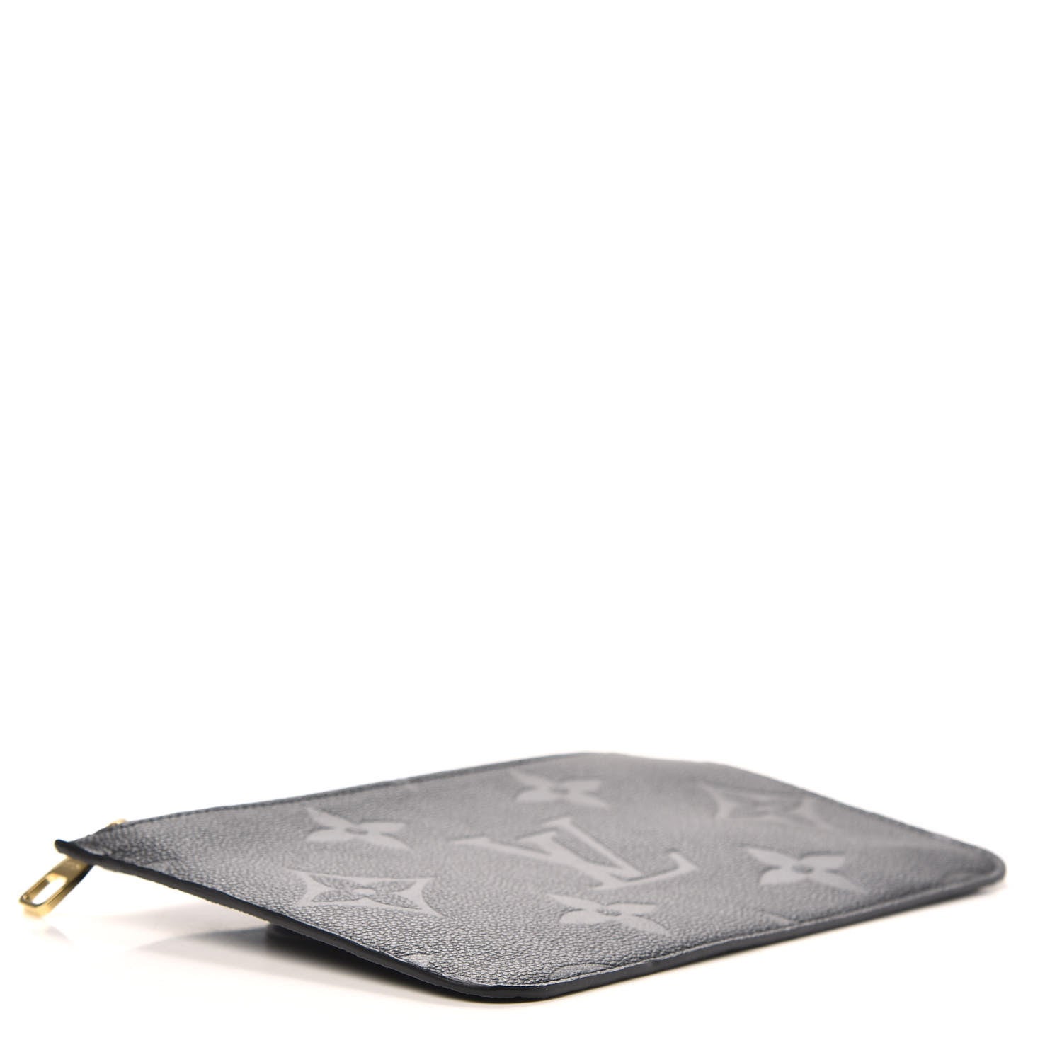 Louis Vuitton Empreinte Monogram Giant Neverfull MM Pochette Black 4 of 6