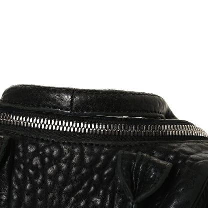 Alexander Wang Pebbled Lambskin Mini Rockie Black Rhodium Hardware 13 of 17