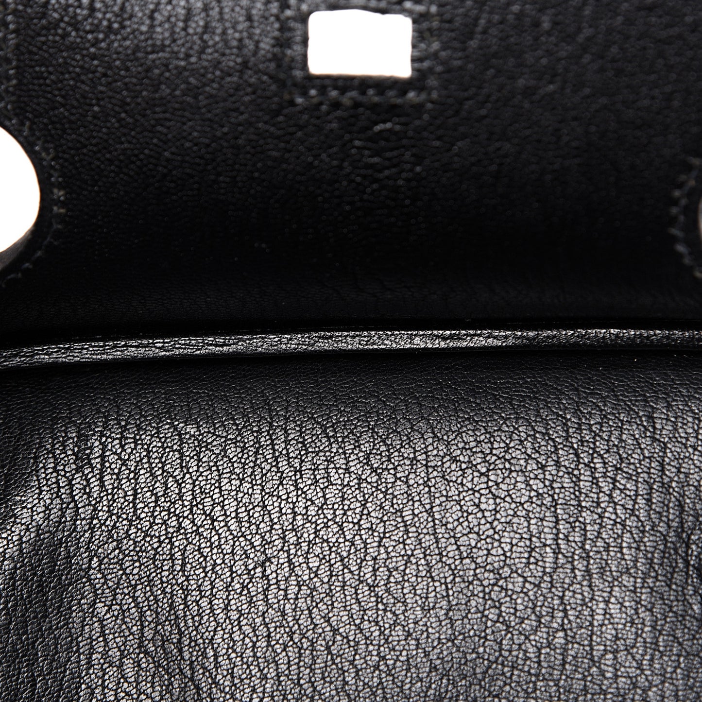 Chevre De Coromandel Birkin 40 Black