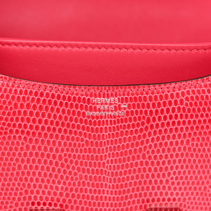 Hermes Lizard Constance 18 Rose Extreme 6 of 11