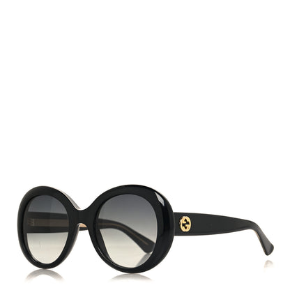 Gucci Acetate Round GG Sunglasses GG3815S Black 1 of 6