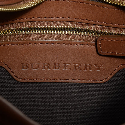 Burberry Smoked Check Brooklyn Hobo Tan 7 of 11