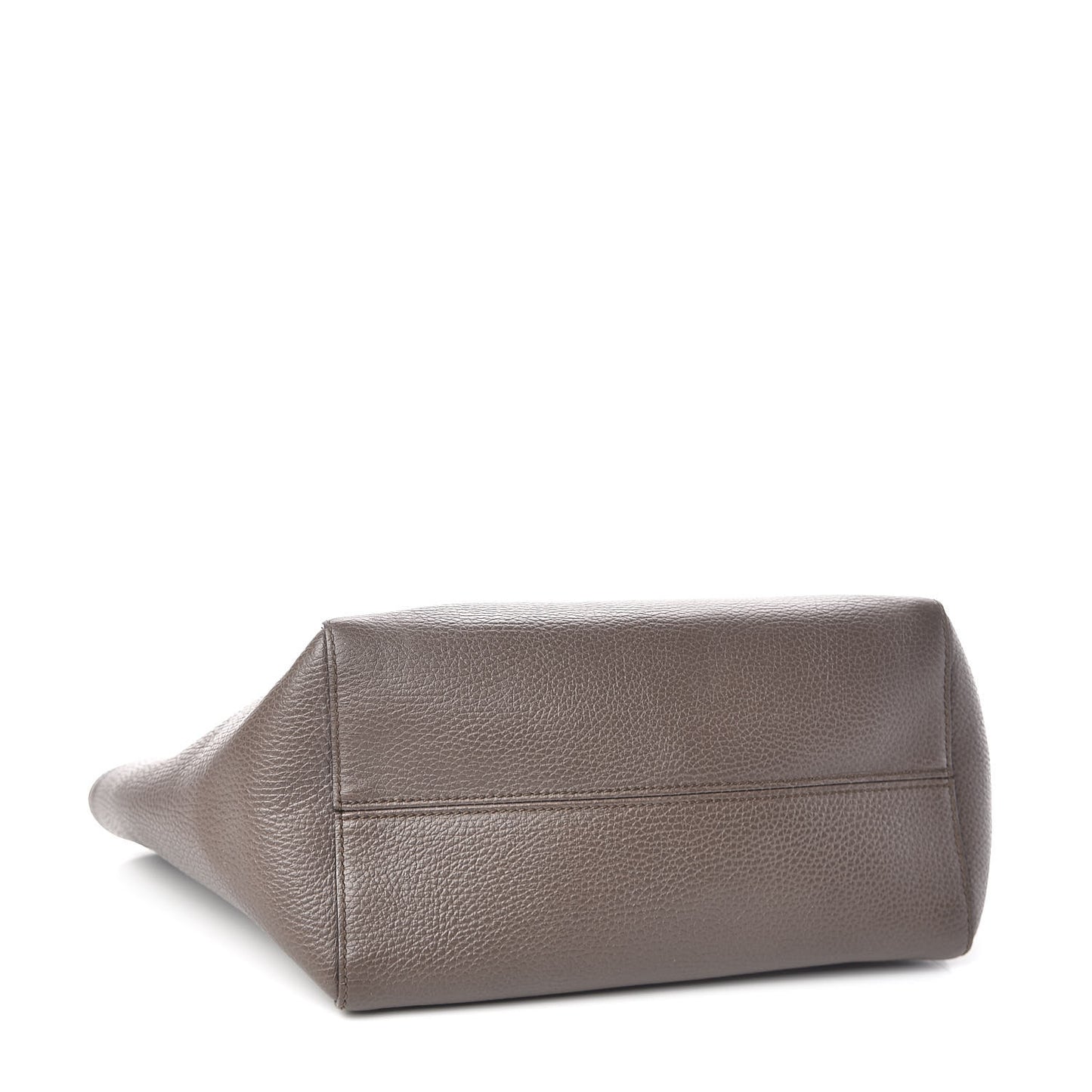 Dollar Calfskin Small Swing Tote Grey Field Soft Pink