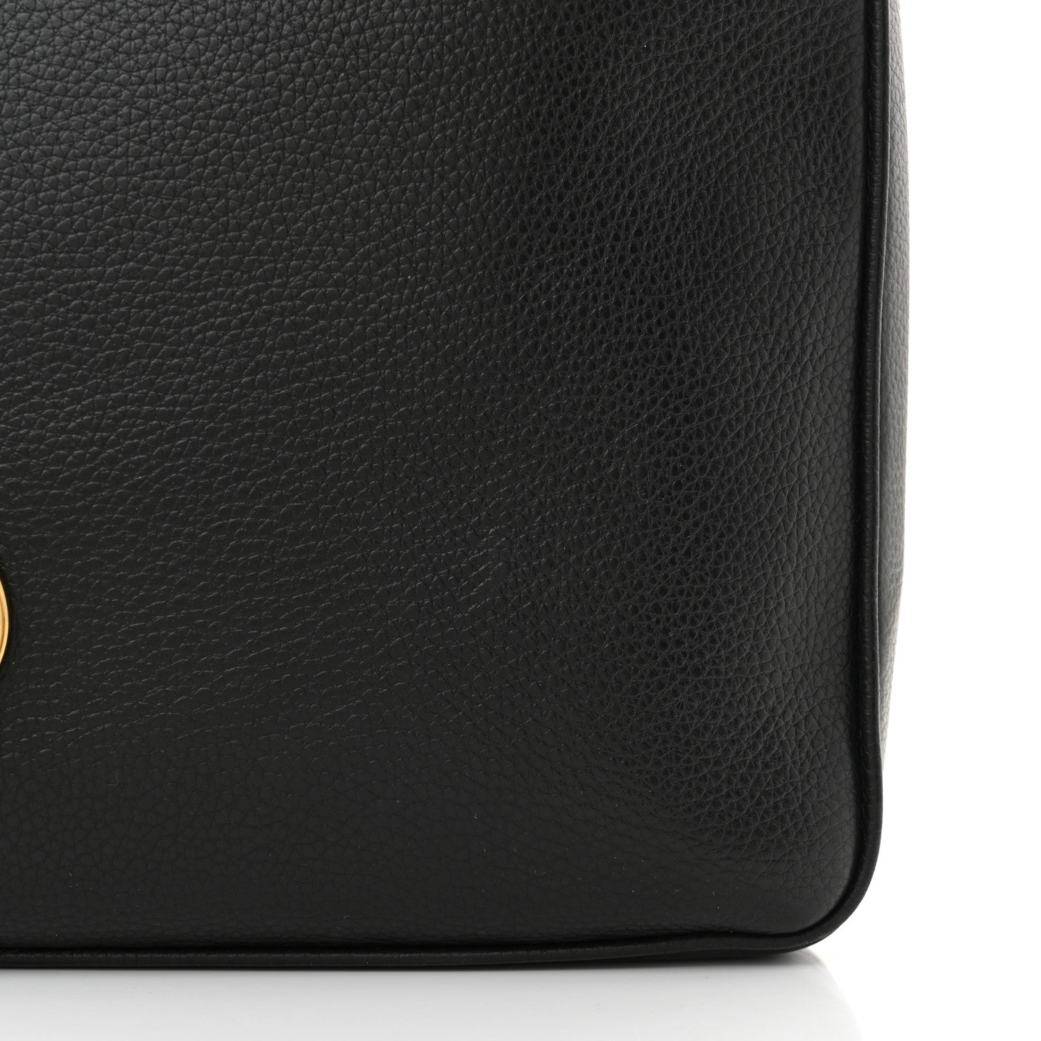 Versace Calfskin Medusa Briefcase Messenger Bag Black 12 of 14