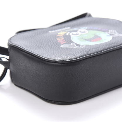 Balenciaga Calfskin You Are The World XS Everyday Camera Bag Black 6 of 9
