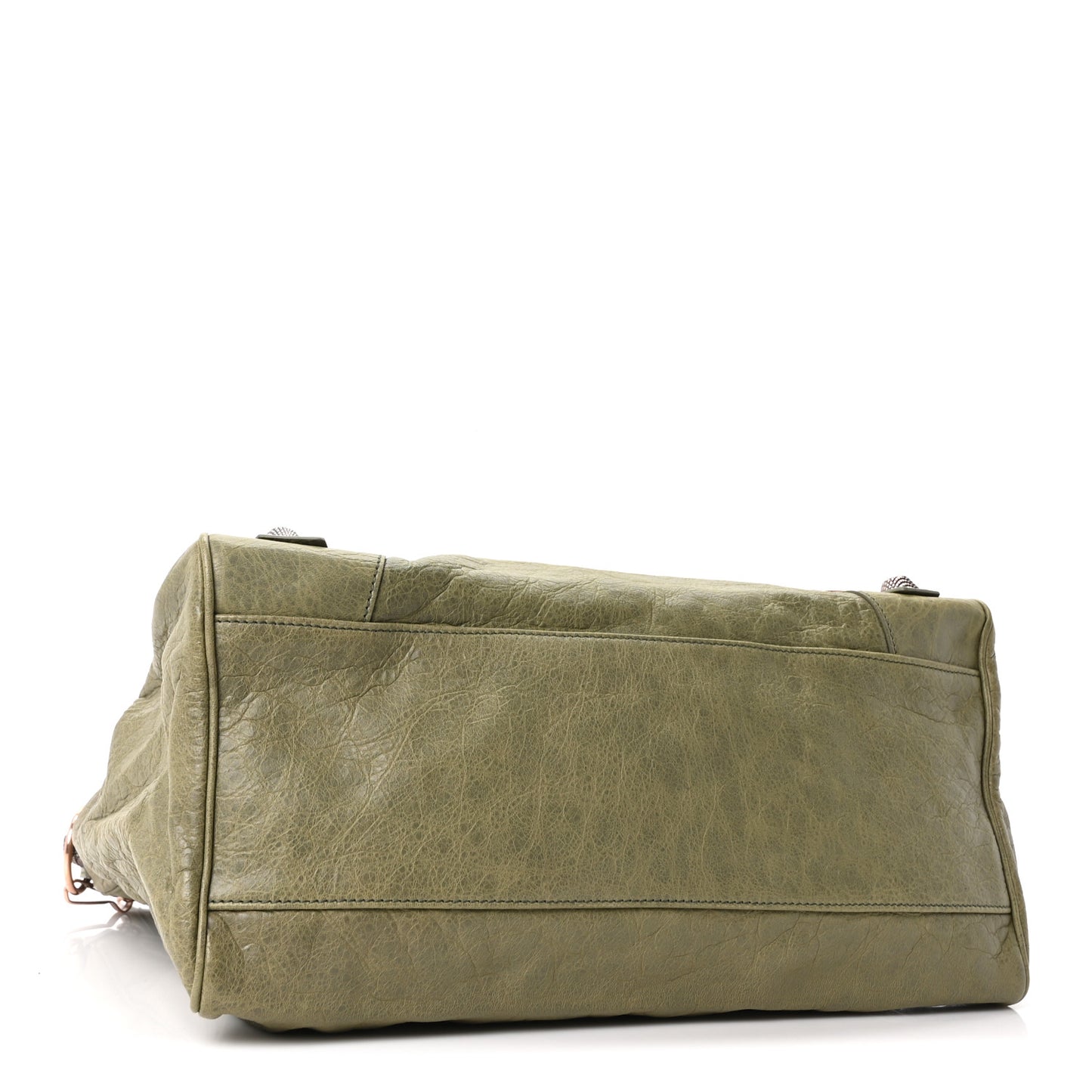 Agneau Giant 21 Rose Gold Hardware Vert Militaire