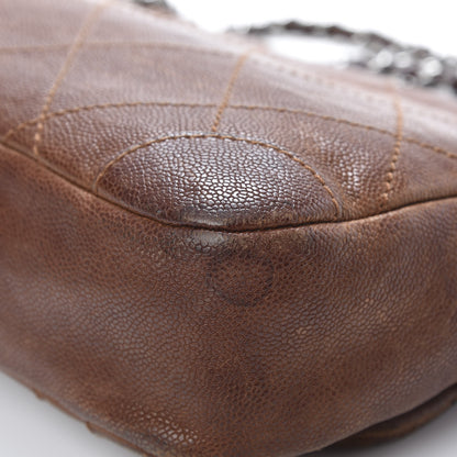 Chanel Caviar Outdoor Ligne Flap Brown 10 of 16