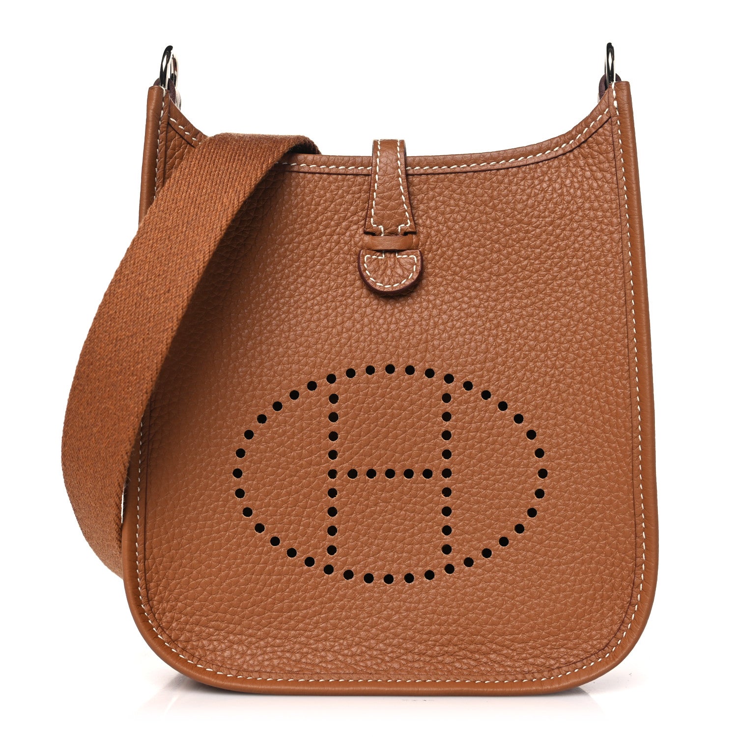 Hermes Taurillon Clemence Evelyne TPM Gold 1 of 11