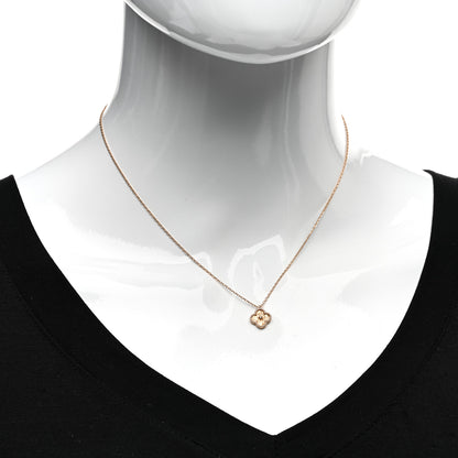 Van Cleef & Arpels 18K Rose Gold Sweet Alhambra Pendant Necklace 2 of 4