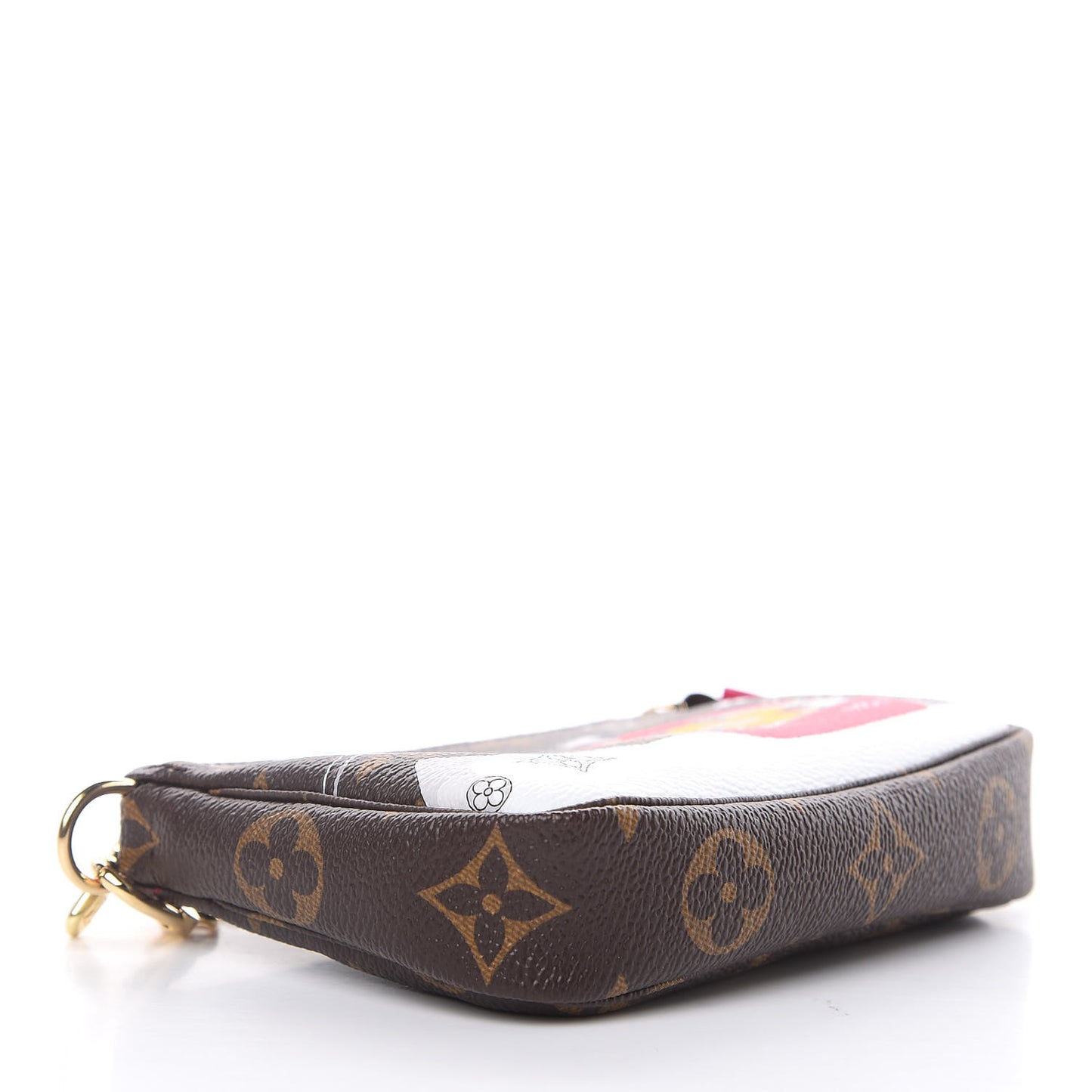 Monogram 2019 Christmas Animation Mini Courchevel Pochette Accessories Fuchsia
