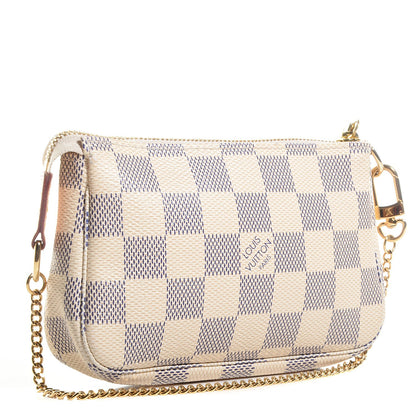 Louis Vuitton Damier Azur Mini Pochette Accessories 3 of 7