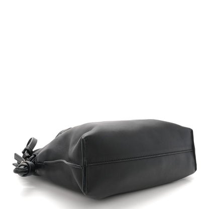 Loewe Calfskin Mini Flamenco Knot Clutch Black 4 of 10