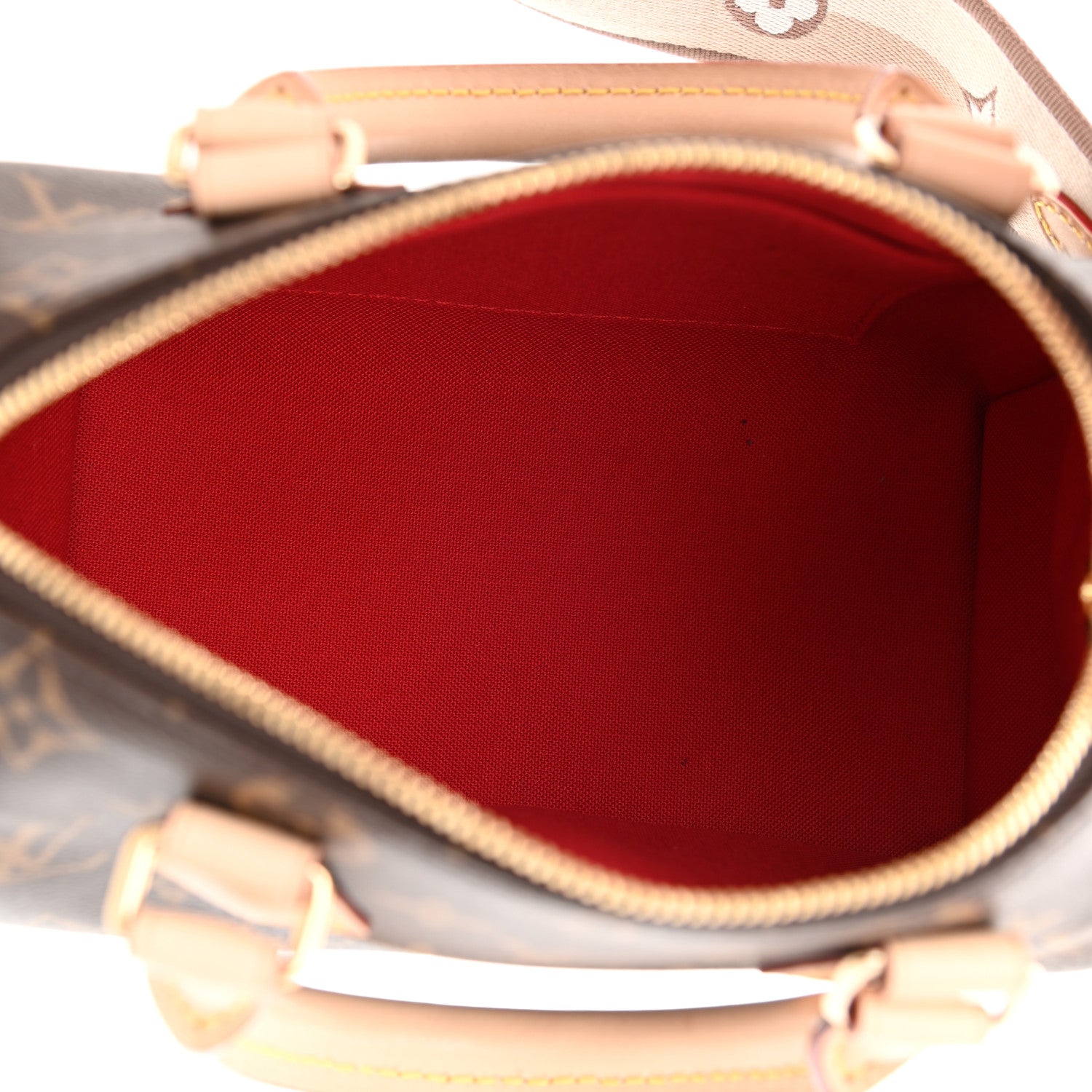 Louis Vuitton Monogram Speedy Bandouliere 20 Beige 5 of 7