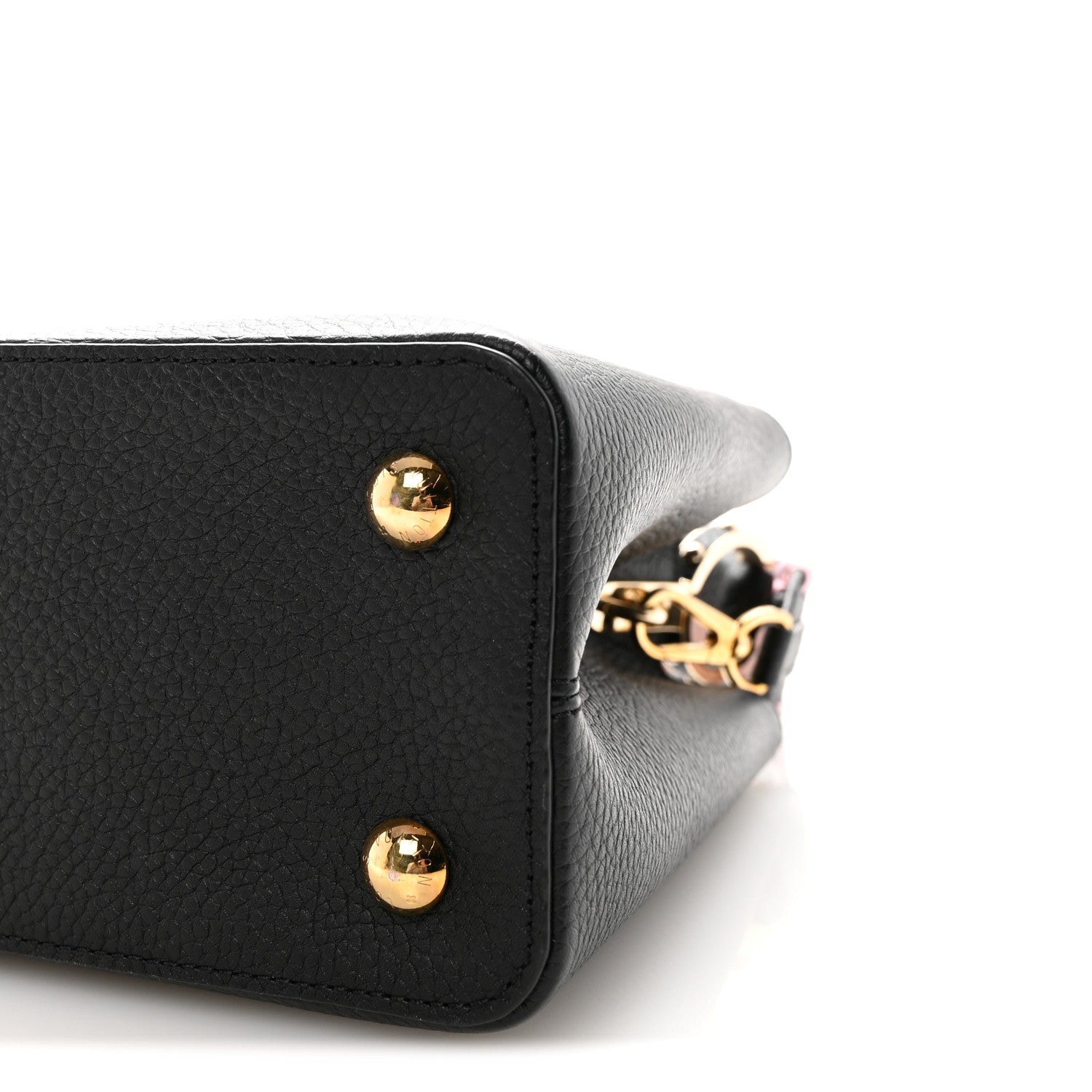 Louis Vuitton Taurillon Capucines PM Rainbow Black 9 of 9