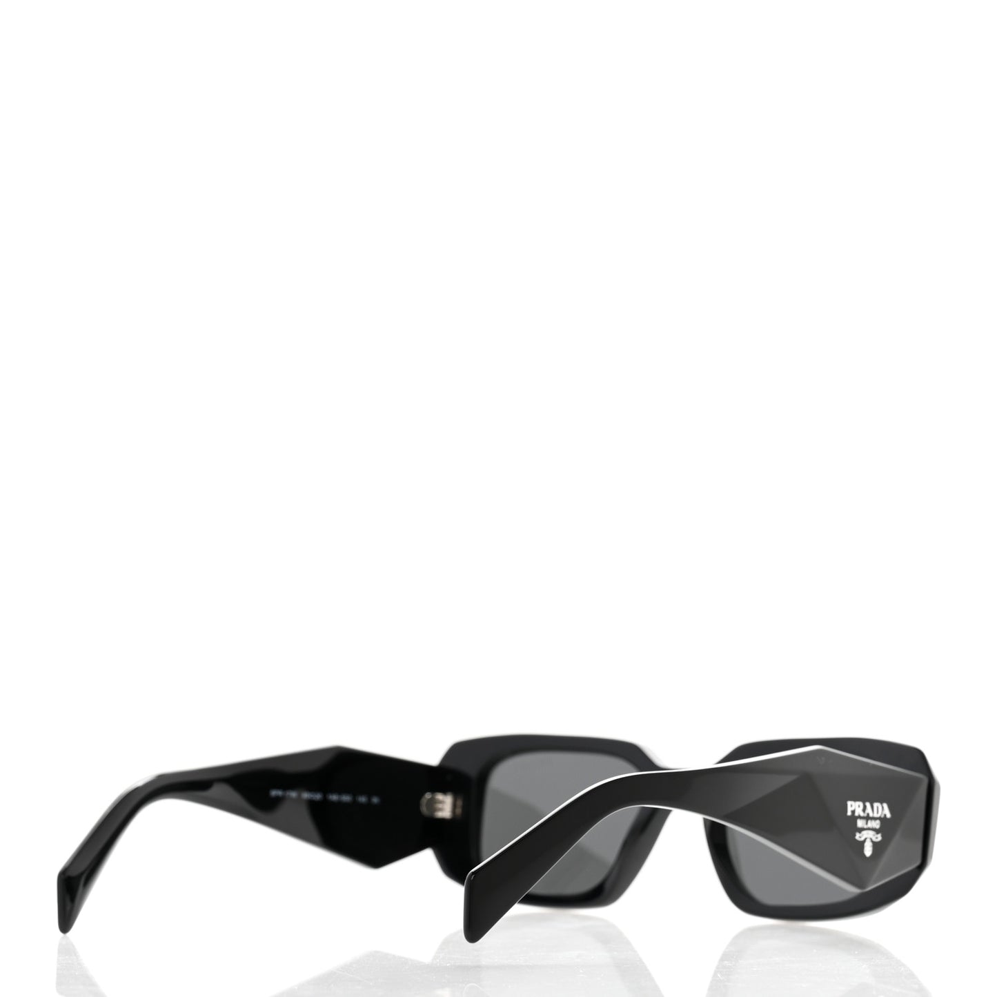 Acetate Symbole Sunglasses SPR 17W Black