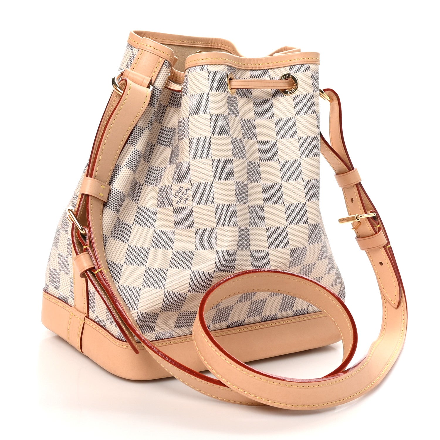 Louis Vuitton Damier Azur Noe BB 3 of 10