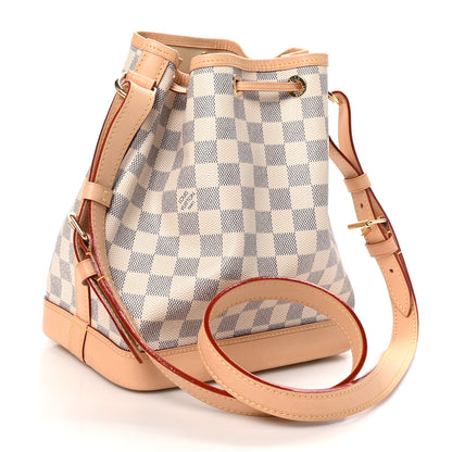 Louis Vuitton Damier Azur Noe BB 3 of 10