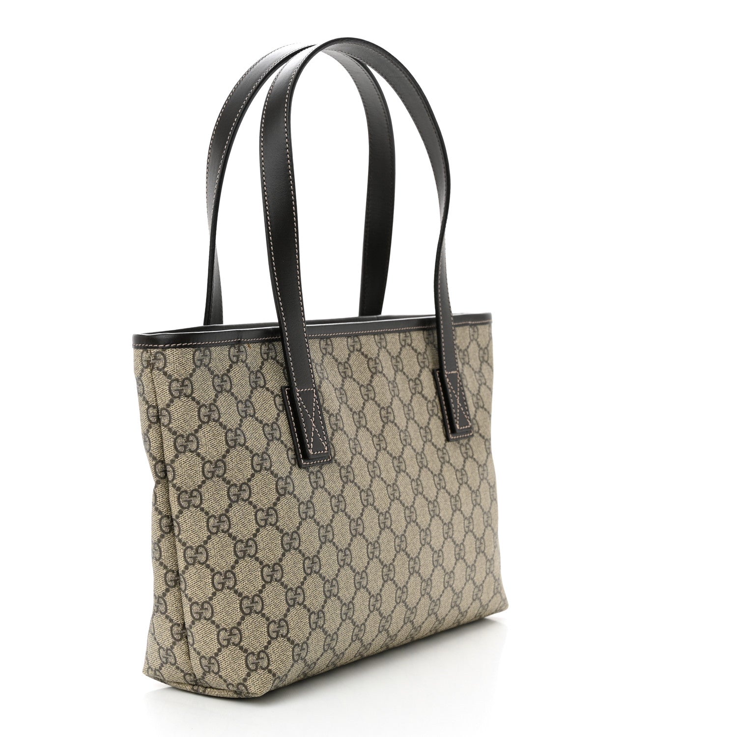 Gucci GG Supreme Monogram Small Joy Tote Dark Brown 4 of 11
